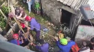 Anak terjatuh ke dalam sumur di Kota Depok