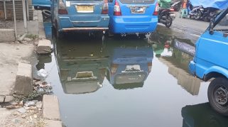 Genangan air Depok