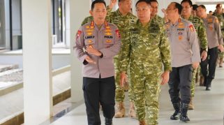 Silaturahmi TNI-Polri